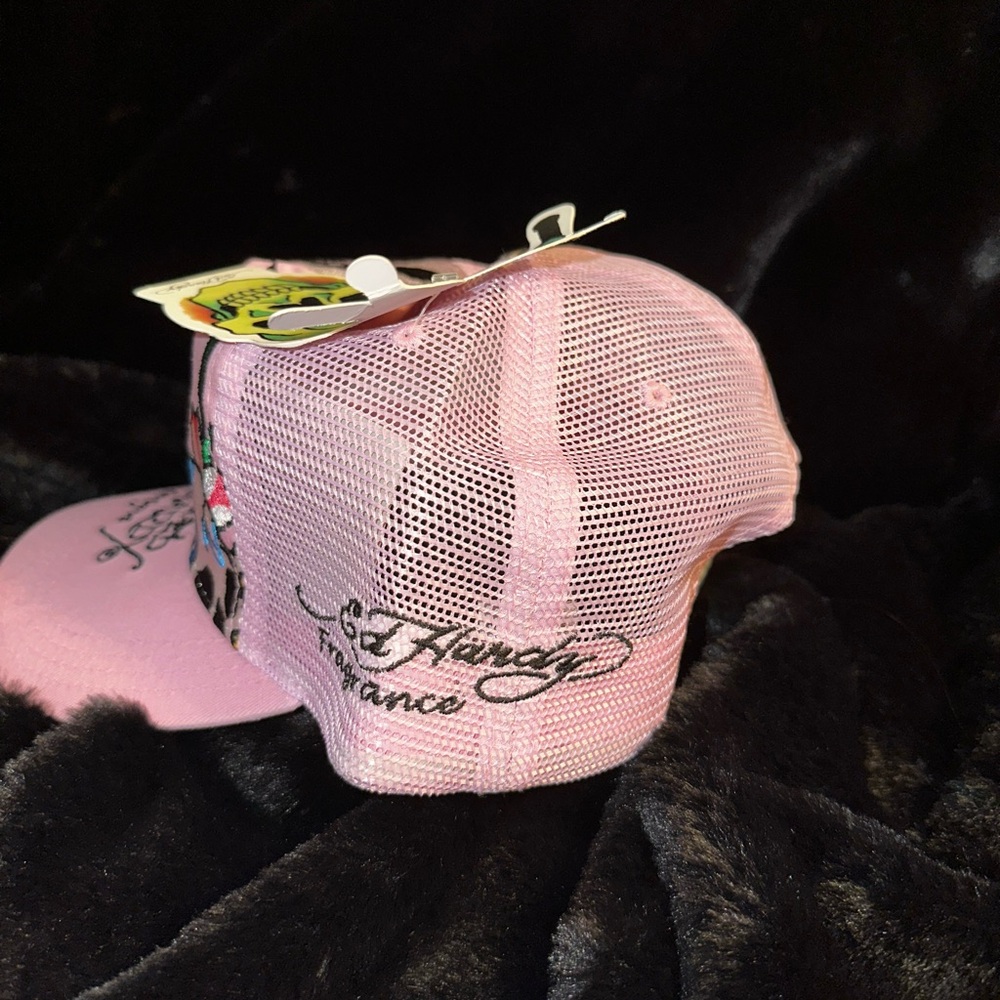 Ed Hardy Pink Artistic Pattern Hat - Picture 3 of 4